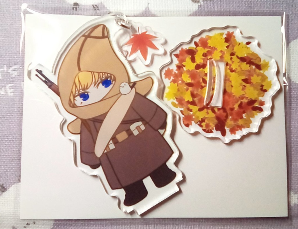 秋の頭巾ちゃんアクスタ