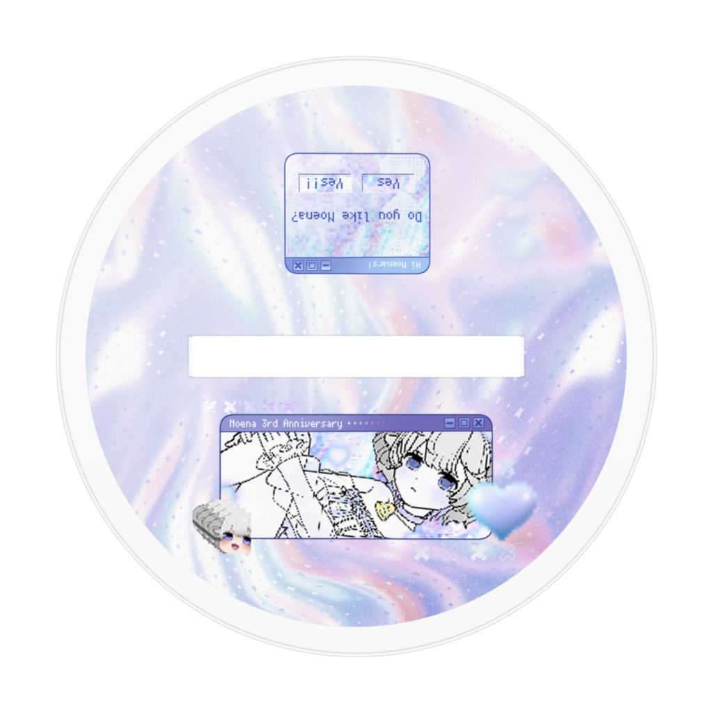 🤍2D girl Noena アクリルスタンド/Acrylic stand🩵