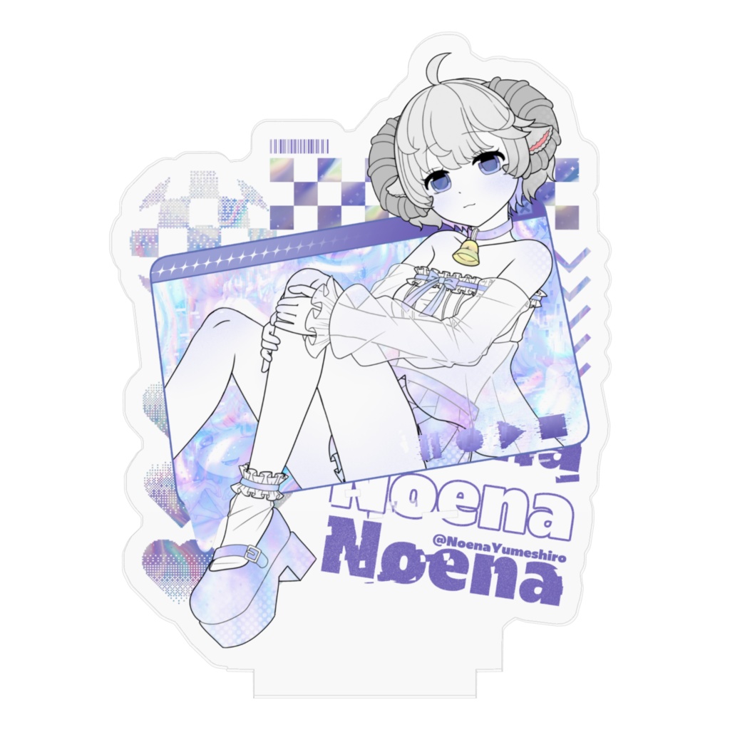🤍2D girl Noena アクリルスタンド/Acrylic stand🩵