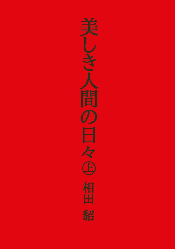 美しき人間の日々（上）