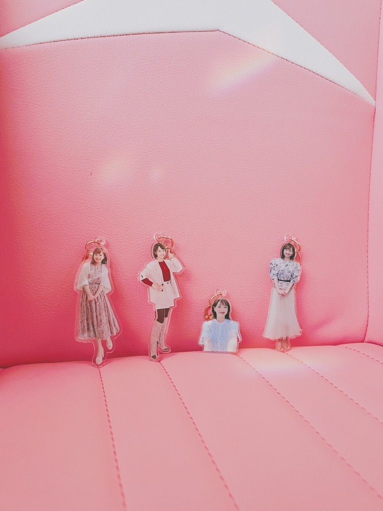 ぴんくまいまい　アクリルキーホルダー1個