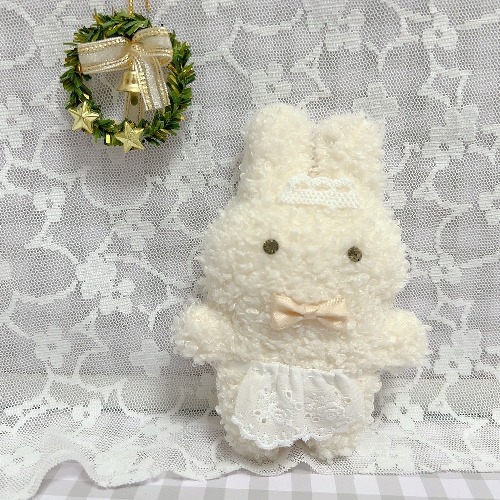 雪うさぎ！②