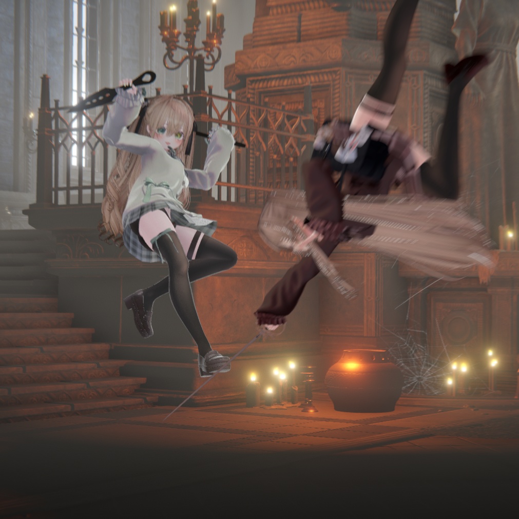 【10+5種】カッコイイ&やばい抜刀ポーズセット【APL対応済】【Cool and Odd Sword Pose set】#BasilTakeda