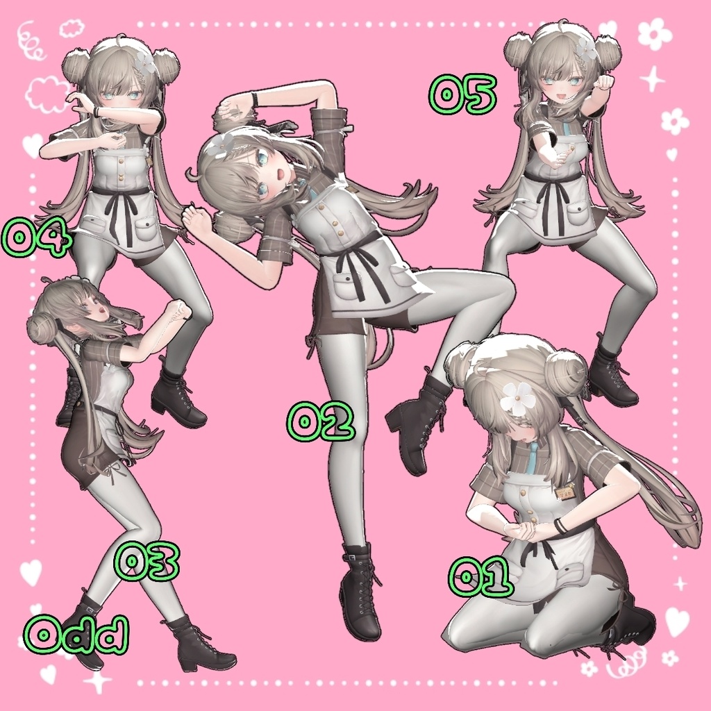 【10+5種】カッコイイ&やばい抜刀ポーズセット【APL対応済】【Cool and Odd Sword Pose set】#BasilTakeda