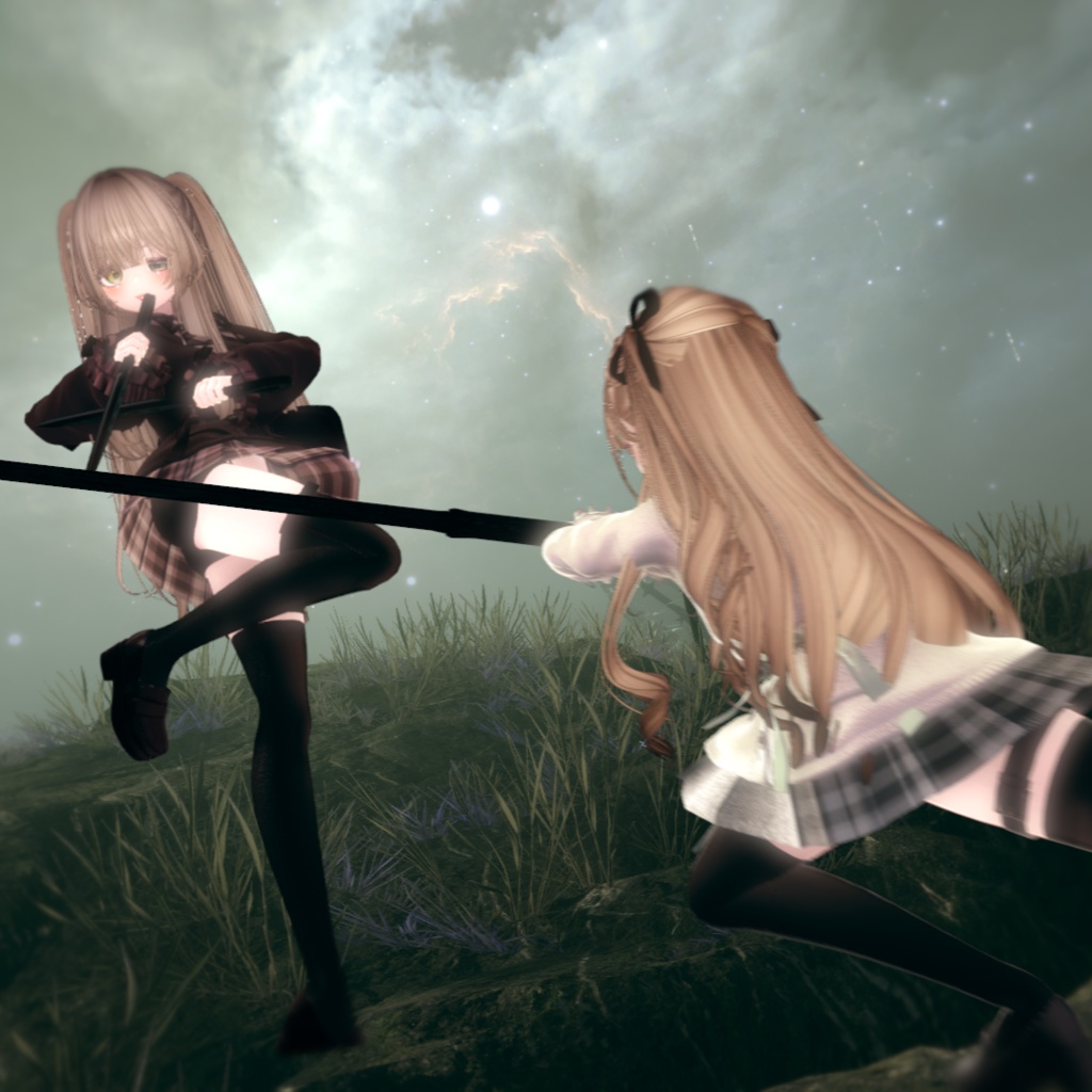 【10+5種】カッコイイ&やばい抜刀ポーズセット【APL対応済】【Cool and Odd Sword Pose set】#BasilTakeda