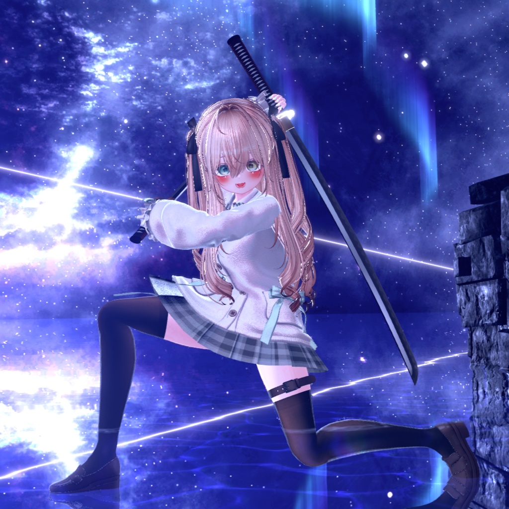 【10+5種】カッコイイ&やばい抜刀ポーズセット【APL対応済】【Cool and Odd Sword Pose set】#BasilTakeda