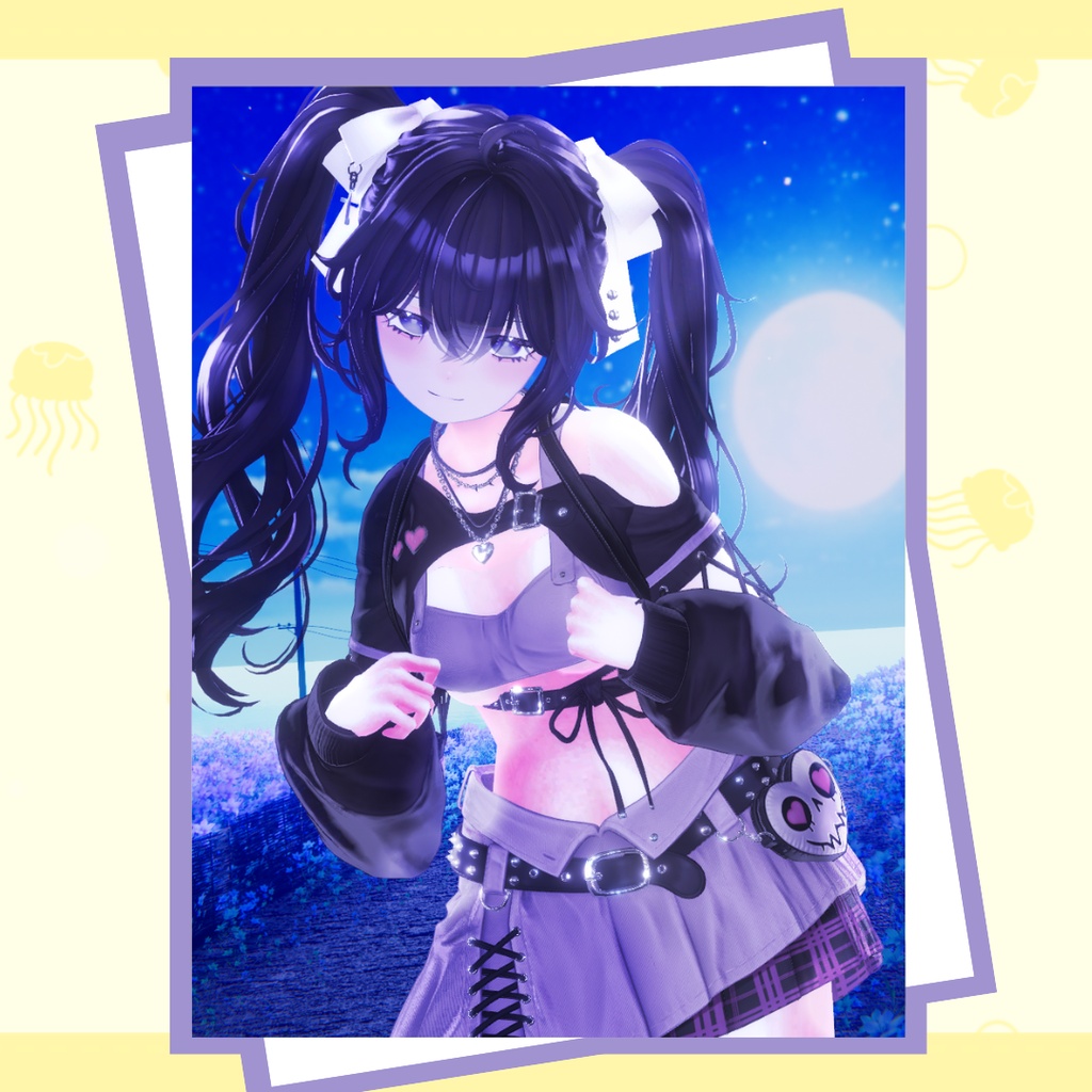 【汐留くらげ】Anime Makeup【メイクテクスチャ】#BasilTakeda
