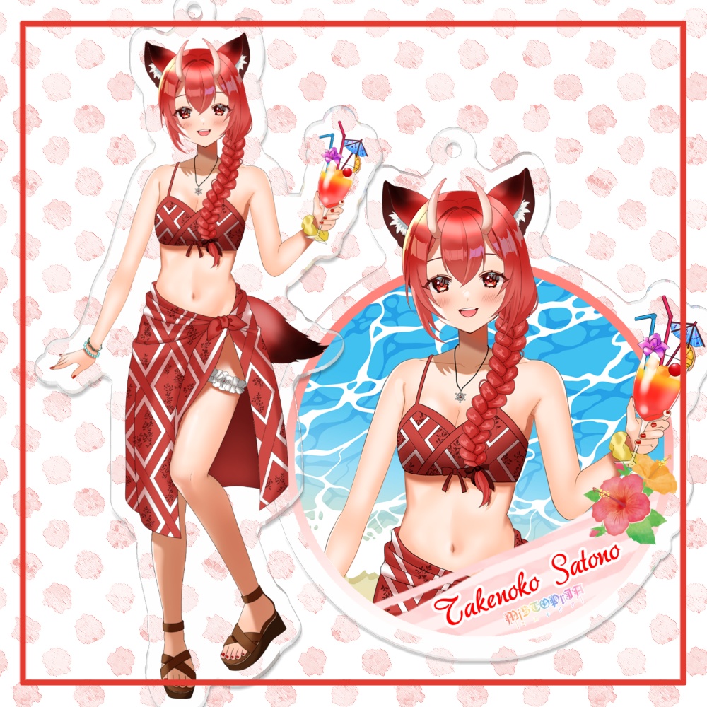MiSTOPrIA♡3rd Single Mermaid Lagoon アクリルキーホルダー