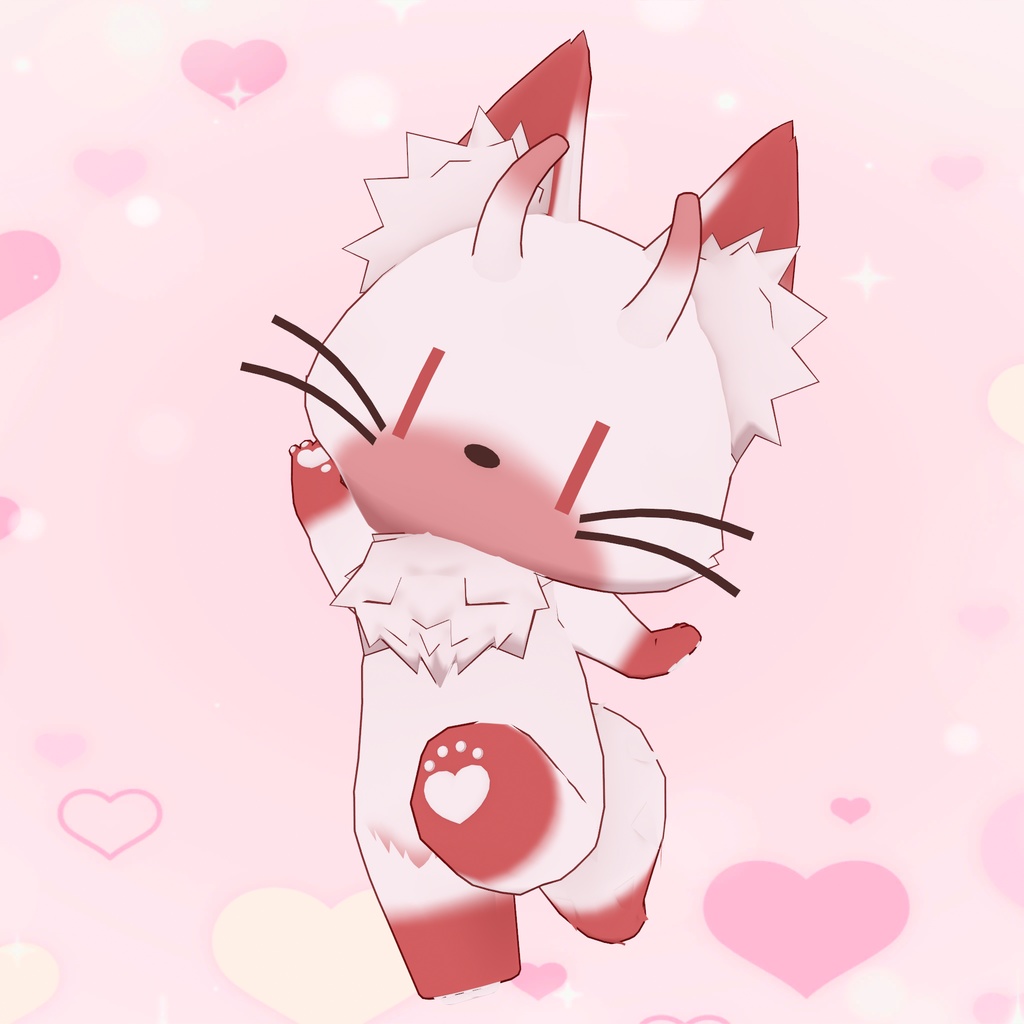 【オリジナル3Dモデル】アニマルさん