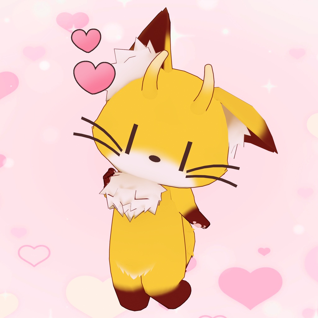 【オリジナル3Dモデル】アニマルさん