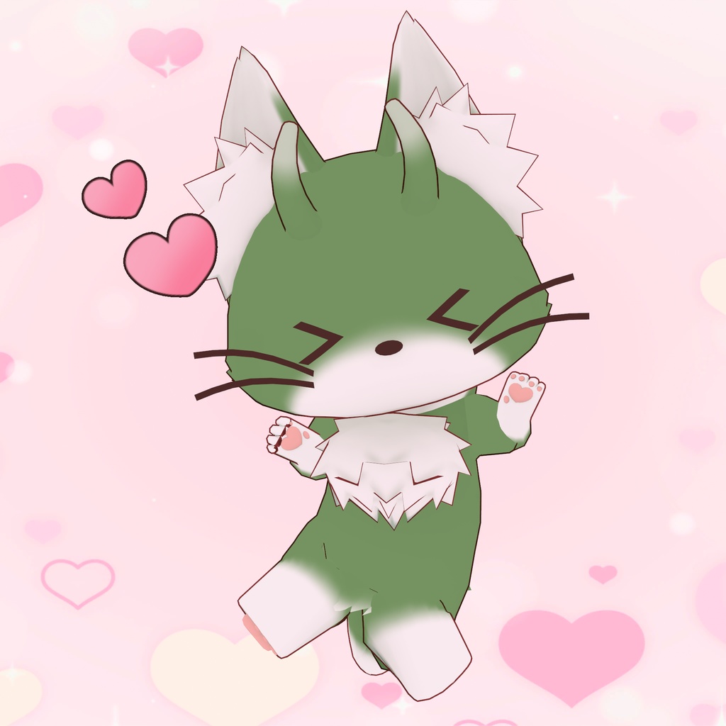 【オリジナル3Dモデル】アニマルさん