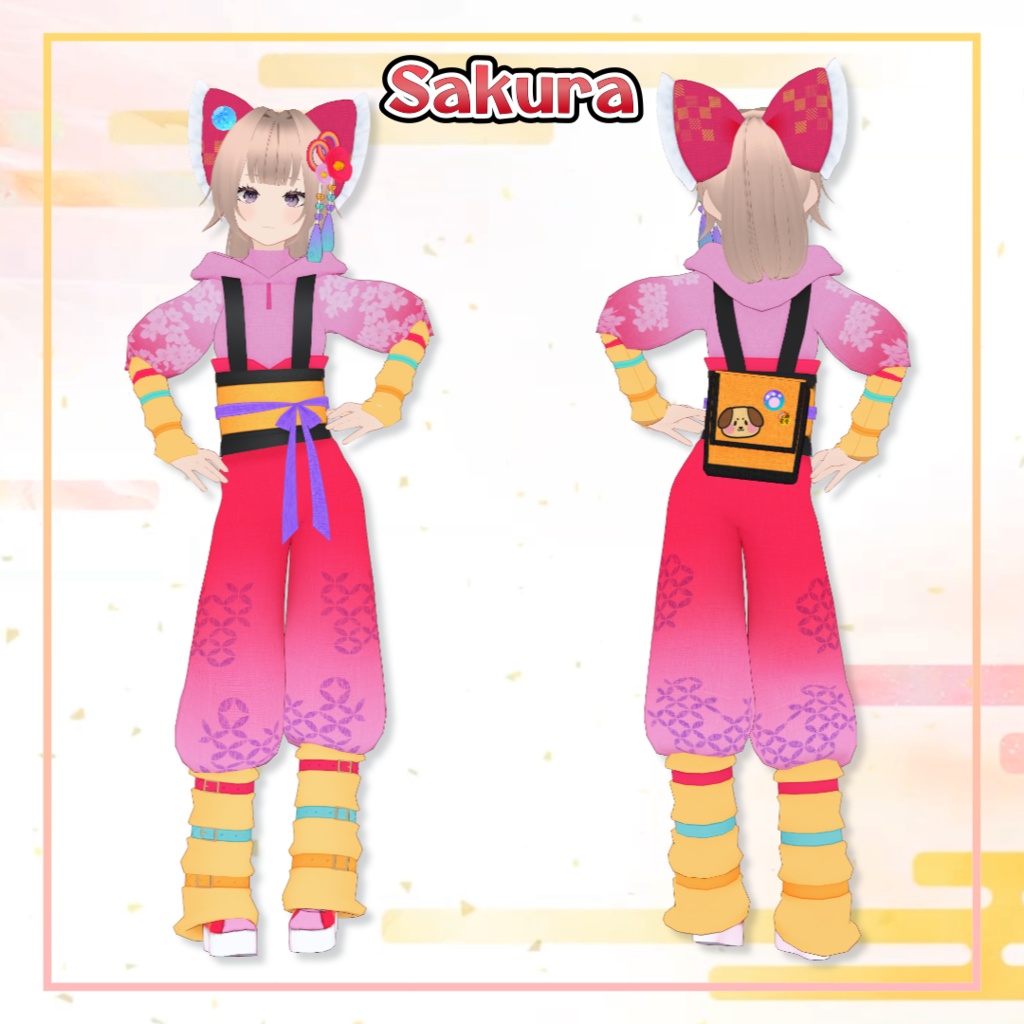 【Xwear】ネオ旅装束【カラバリ5種+おまけ付き】