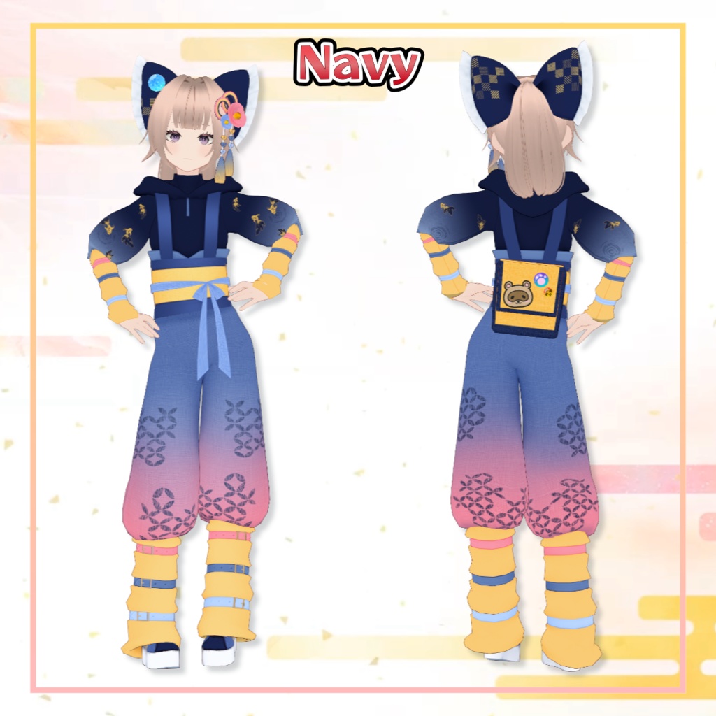 【Xwear】ネオ旅装束【カラバリ5種+おまけ付き】