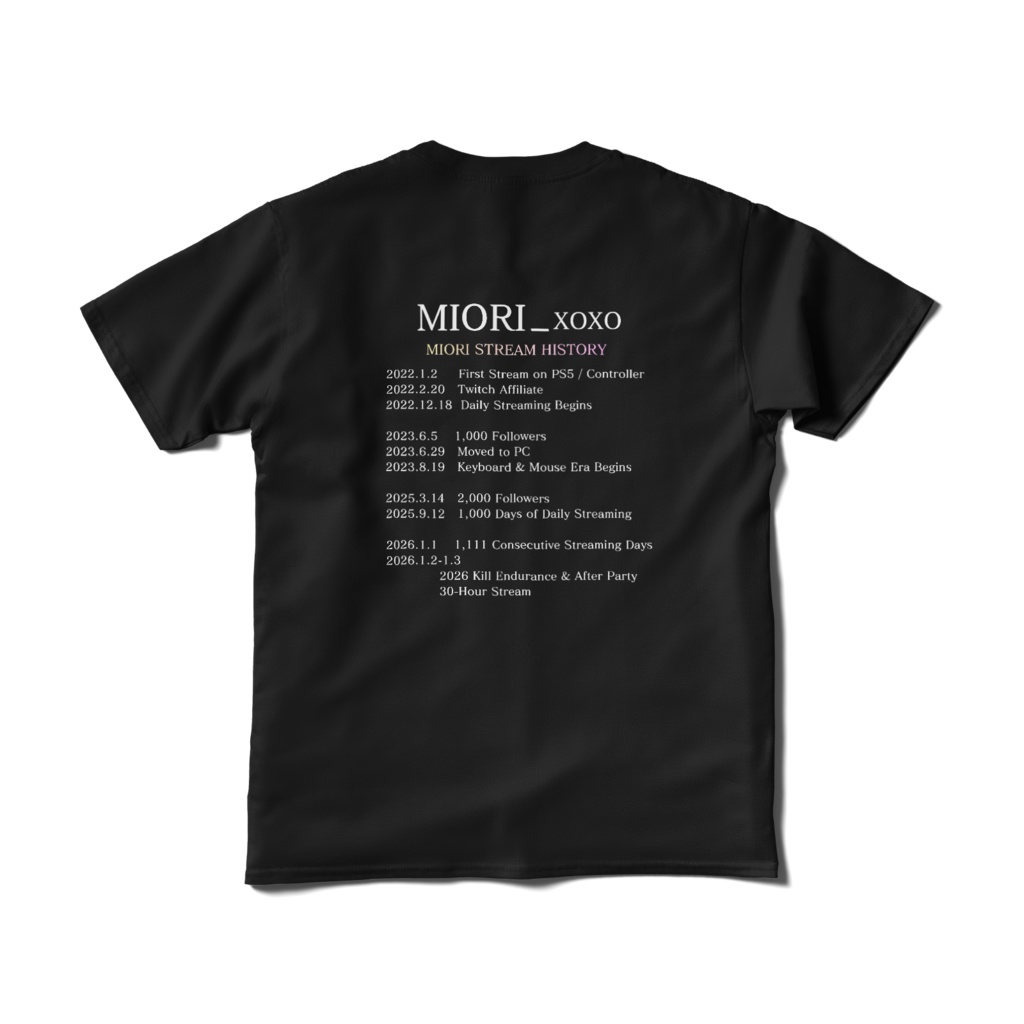 みおり組ロゴ入りTシャツ