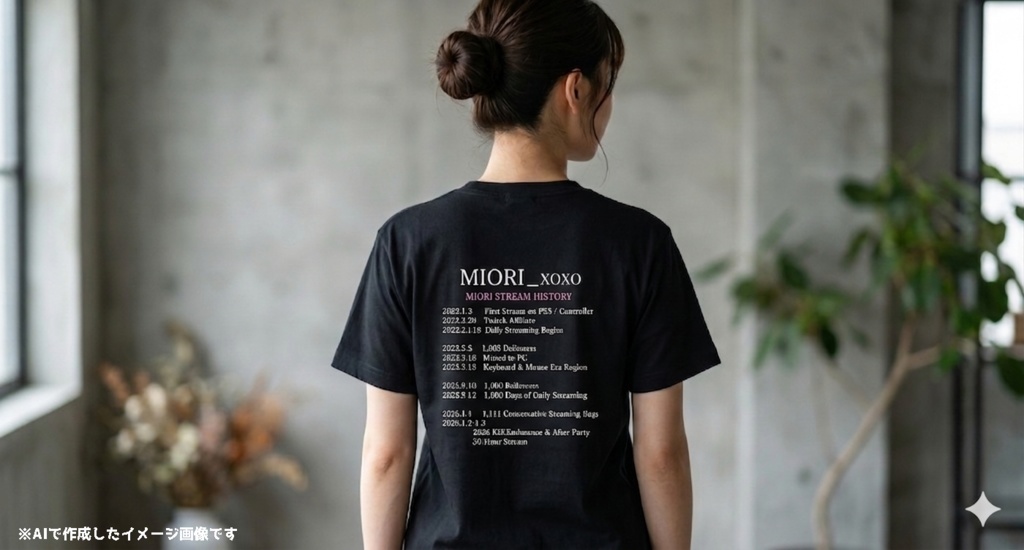 みおり組ロゴ入りTシャツ