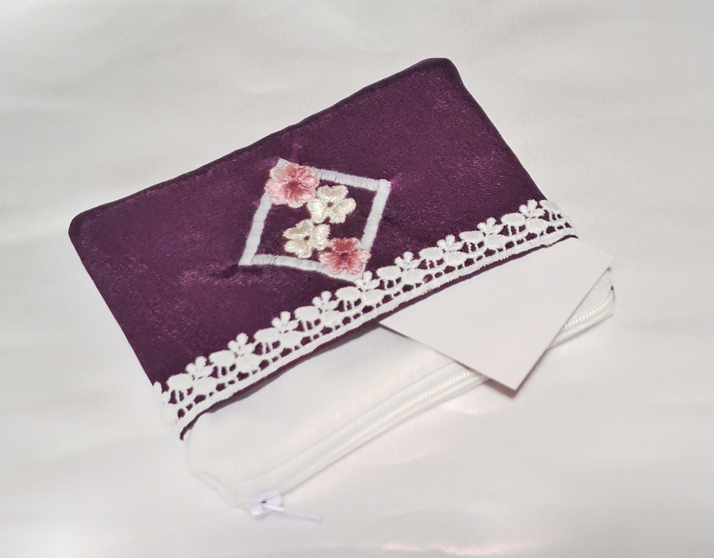 【ハイキュー】白鳥沢イメージ・刺繍のミニポーチ