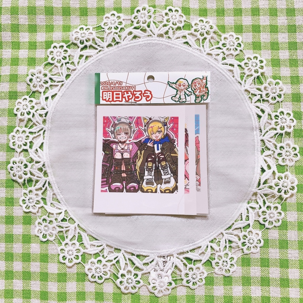 【非公式】チェキカード5枚セット(🌙さん正面/お揃い新衣装正面ver)