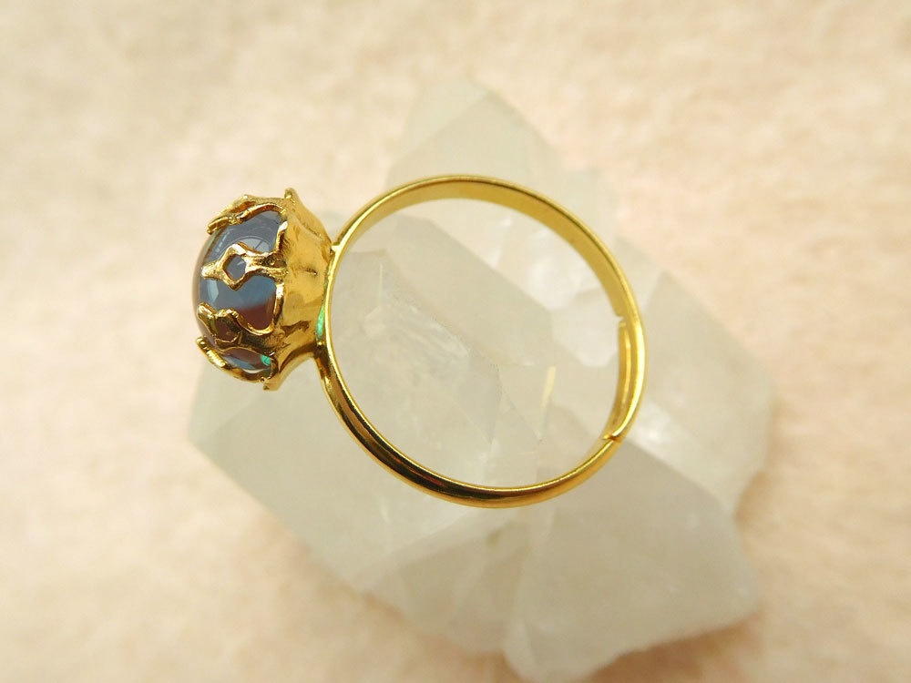 Twilight Blue/ダイヤクラウンリング