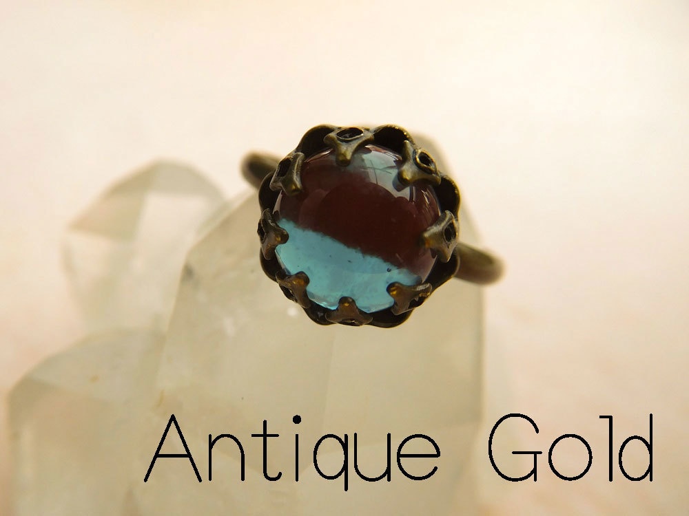 Twilight Blue/ダイヤクラウンリング