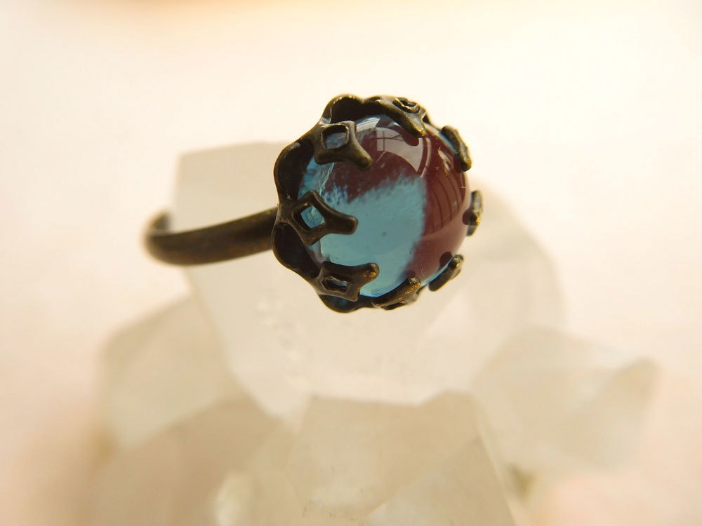 Twilight Blue/ダイヤクラウンリング