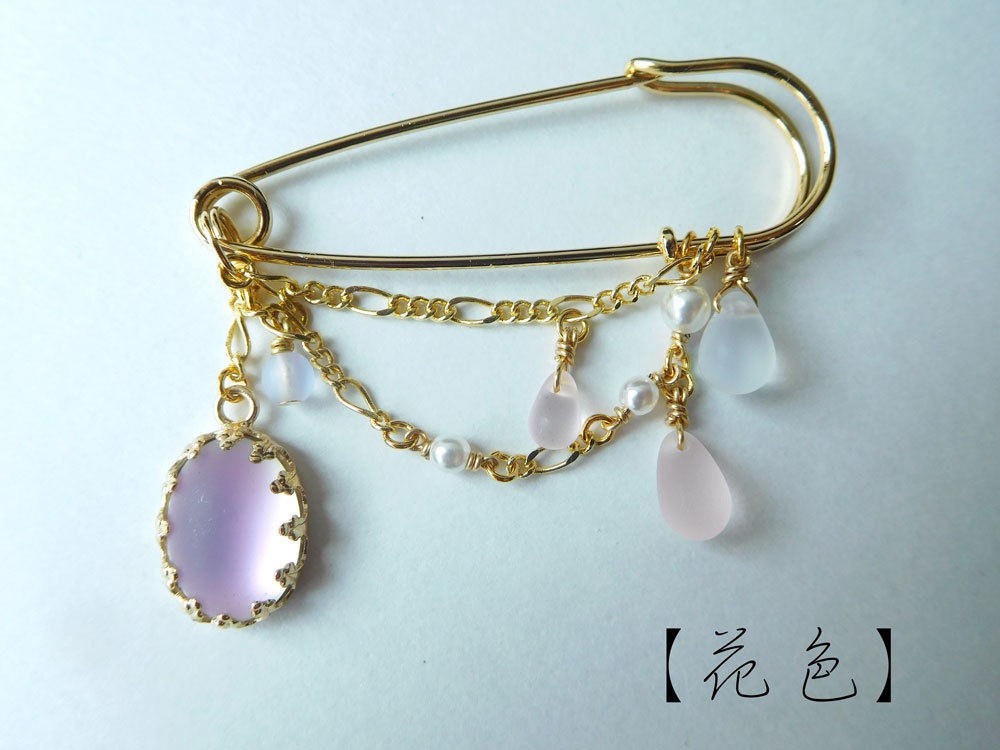 春色ストールピン