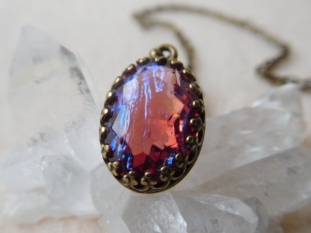 【完売】ドラゴンズブレス ペンダント(オーバルカット)