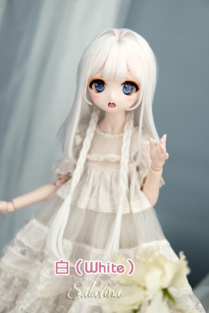 [Salafina]8~9インチMDD,DDサイズ手作造形ドール用ウィッグ「鈴」dollwig