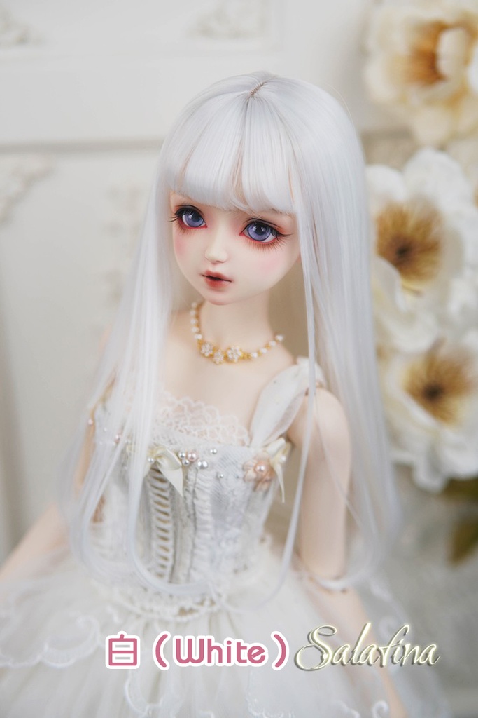 [Salafina]6~7インチYOSDサイズドール用基礎ロングヘアーdollwig