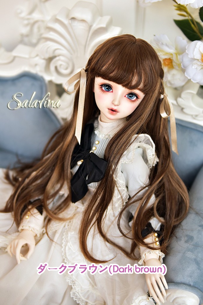 [Salafina]7-8インチSDＭサイズドール用ローグカールdollwig