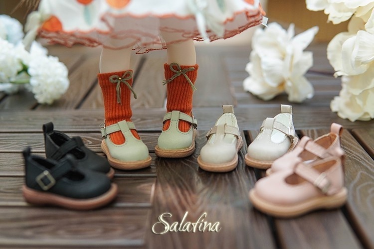[Salafina]1/4(SDＭ,MDD)サイズドール靴ロリィタ風ショート靴dollshoes