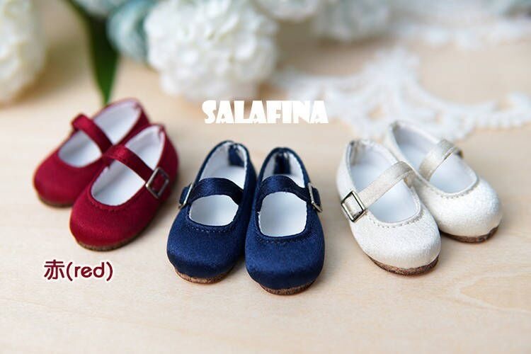 [Salafina]1/4(SDＭ,MDD)サイズドール靴シルクのフラットシューズdollshoes