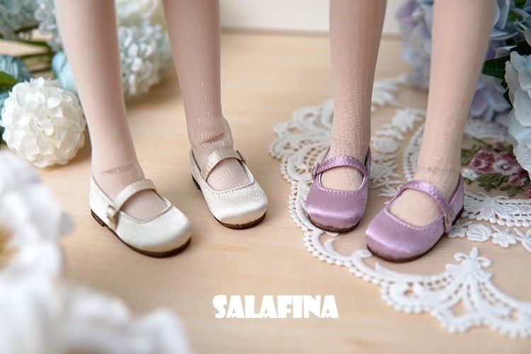 [Salafina]1/4(SDＭ,MDD)サイズドール靴シルクのフラットシューズdollshoes