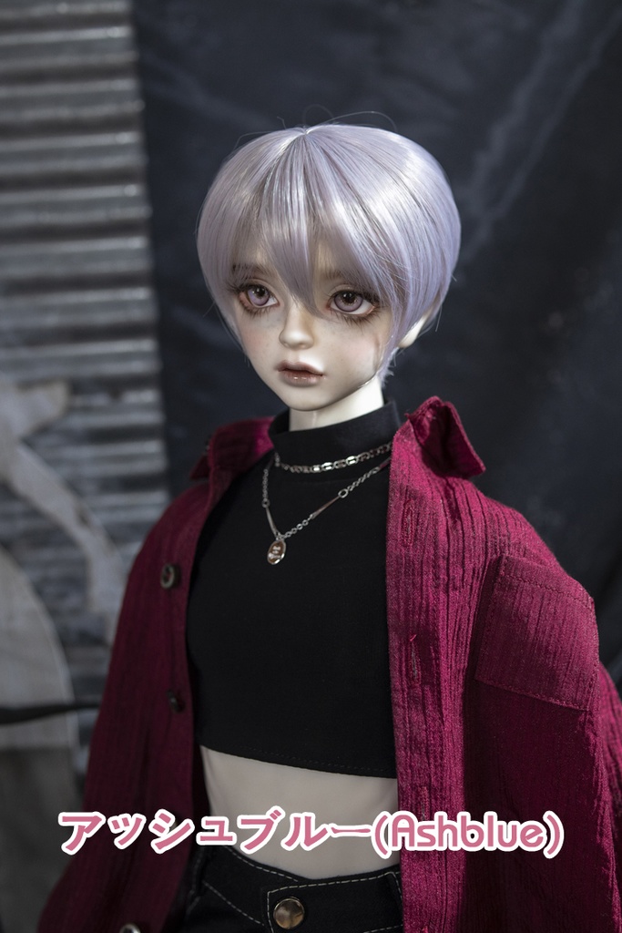 [Salafina]8~9インチMDD,DDサイズドール用ボーイッシュショットカットーdollwig