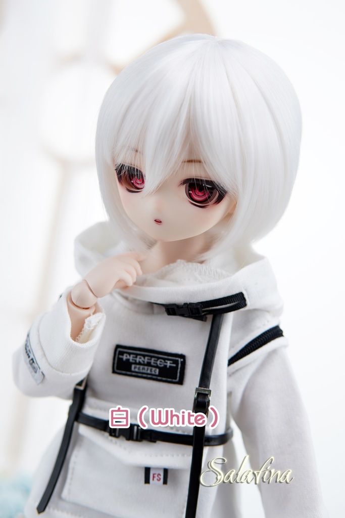 [Salafina]6~7インチYOSDサイズドール用ナチュラルショートボブdollwig