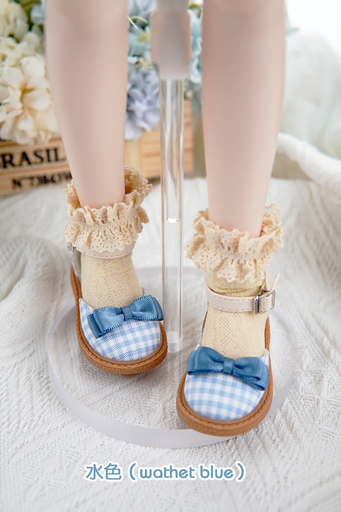 [Salafina]1/4(SDＭ,MDD)サイズドール靴チェック柄サンダルdollshoes