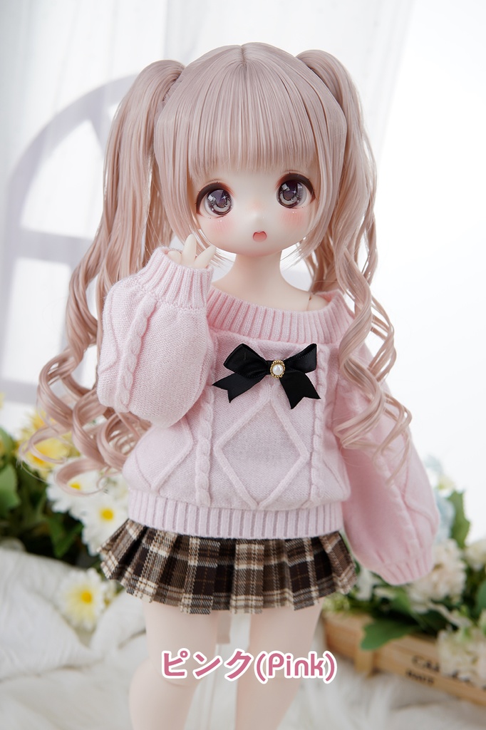 [Wa❤Ya]1/4(SDＭ,MDD)サイズドール衣装オフショルダーセーターMDDdollclothes