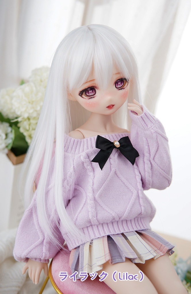 [Wa❤Ya]1/4(SDＭ,MDD)サイズドール衣装オフショルダーセーターMDDdollclothes