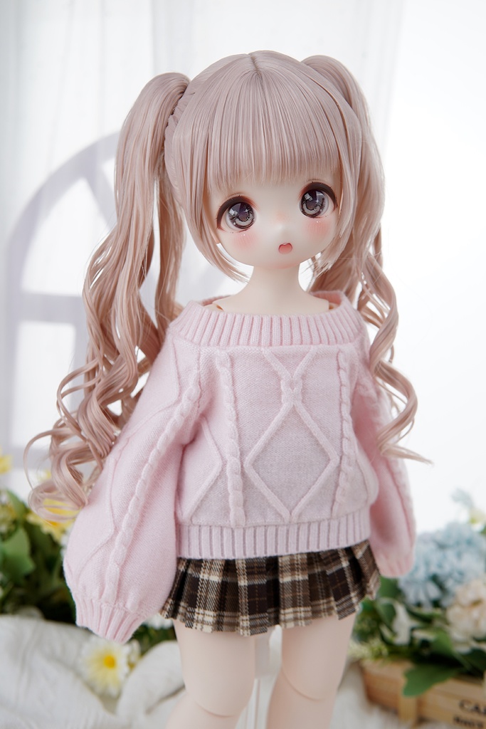 [Wa❤Ya]1/4(SDＭ,MDD)サイズドール衣装オフショルダーセーターMDDdollclothes
