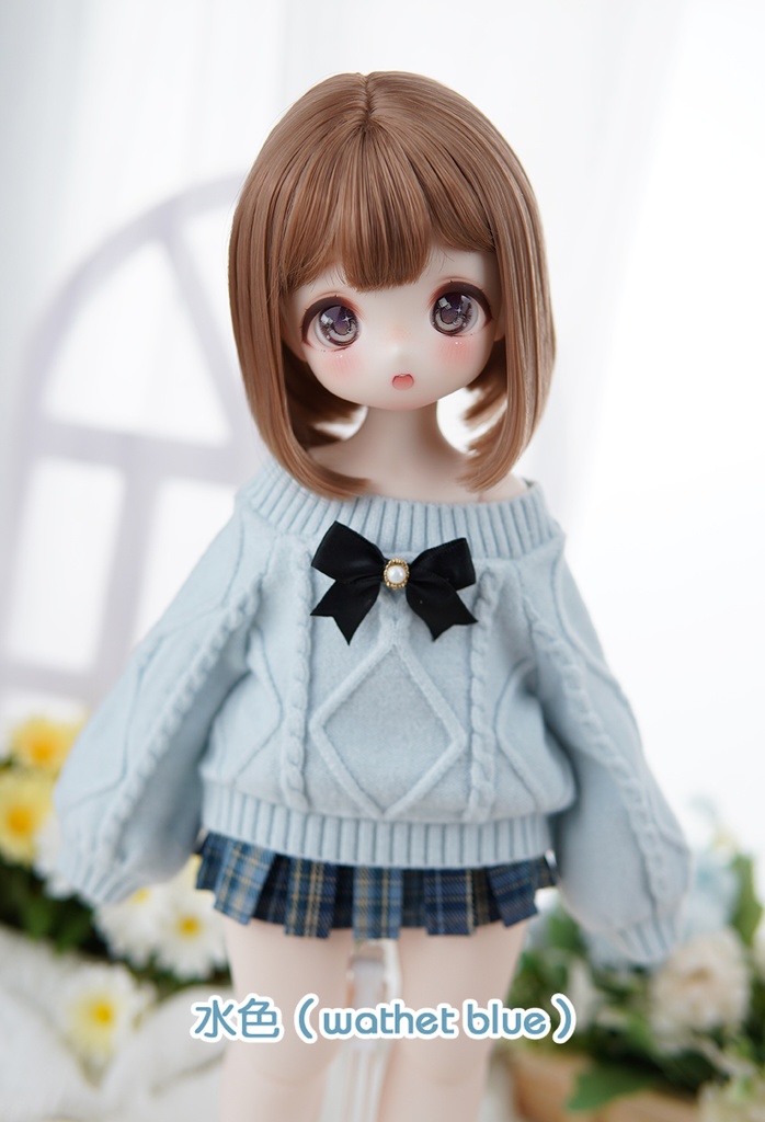 [Wa❤Ya]1/4(SDＭ,MDD)サイズドール衣装オフショルダーセーターMDDdollclothes
