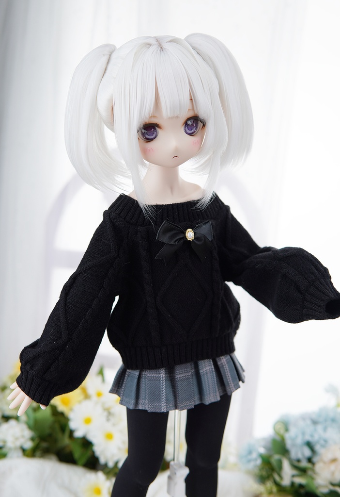 [Wa❤Ya]1/4(SDＭ,MDD)サイズドール衣装オフショルダーセーターMDDdollclothes