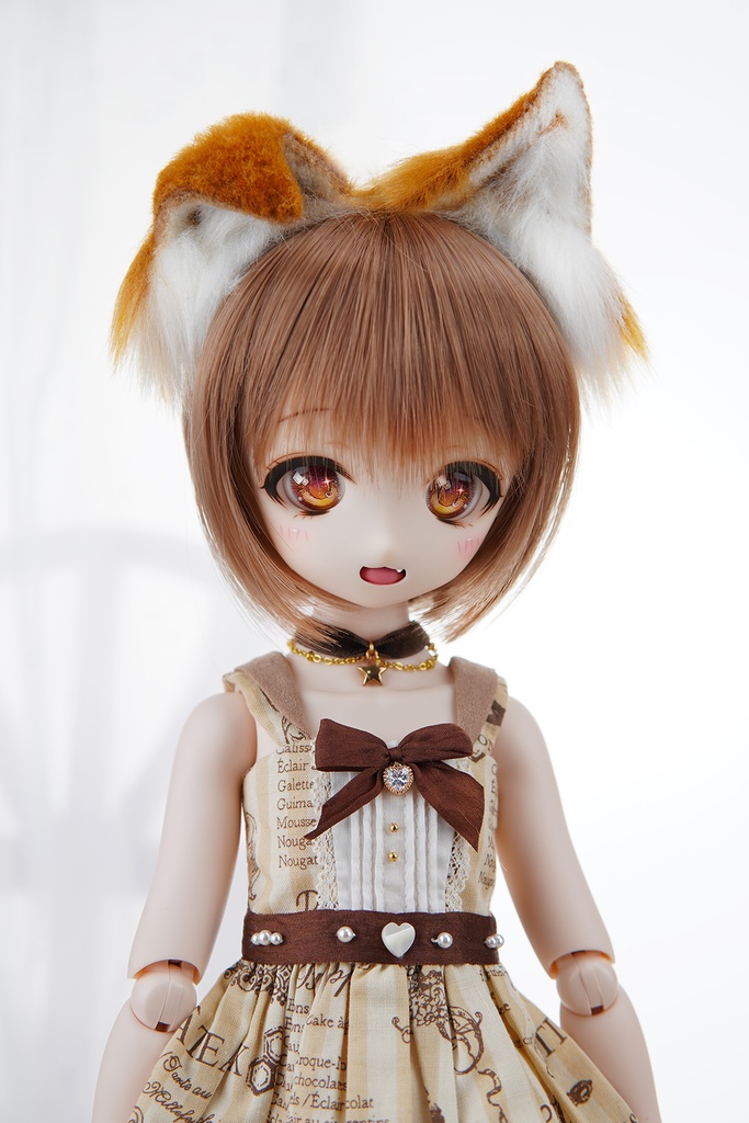 [Wa❤Ya]1/3(SD,MDD,KUMACO)サイズドール用小物猫耳カチューシャ