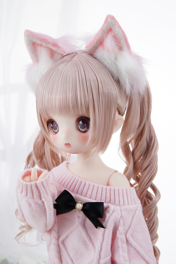 [Wa❤Ya]1/3(SD,MDD,KUMACO)サイズドール用小物猫耳カチューシャ