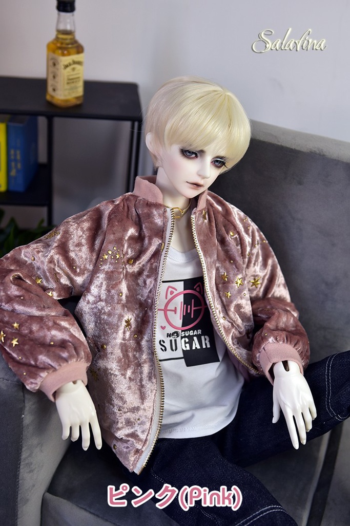 [Slafina]70+CM(SD17，70+CM,ID75)サイズドール服ベルベットジャケットdollclothes
