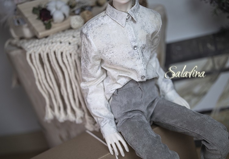 [Slafina]70+CM(SD17，70+CM,)サイズドール服ブロンズシャツdollclothes