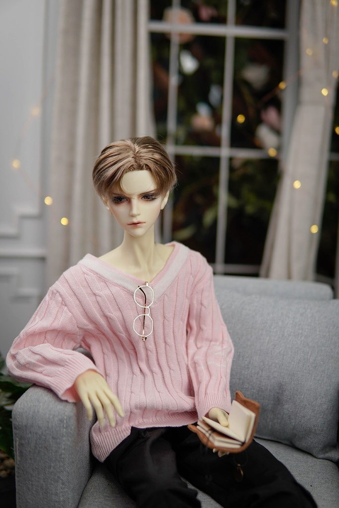 [Slafina]70+CM(SD13、SD17、70+CM,)サイズドール服v字ネックセーターdollclothes