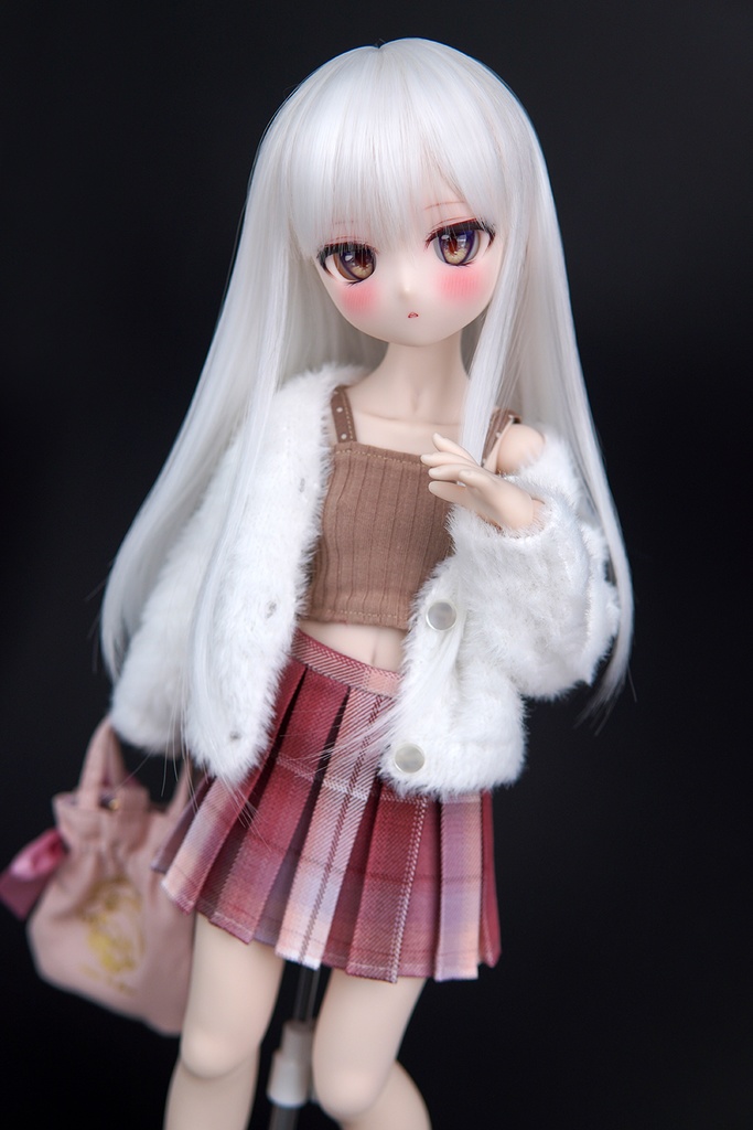 [Wa❤Ya]1/4(SDＭ,MDD,KUMAKO)サイズドール衣装ふわふわセーターコートMDDdollclothes