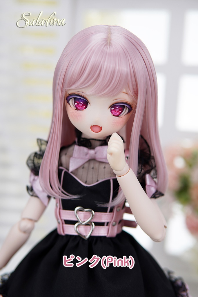 [Salafina]8~9インチMDD,DDサイズドール用手つくり造形ウィッグ「BOBOAN2.0」dollwig