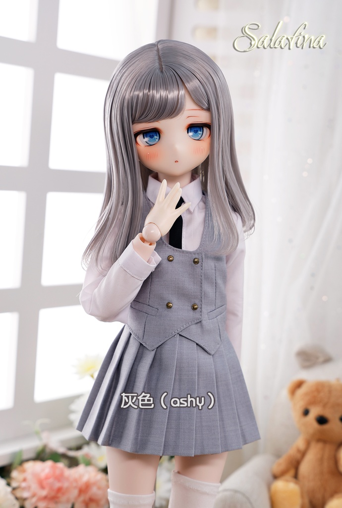 [Salafina]8~9インチMDD,DDサイズドール用手つくり造形ウィッグ「BOBOAN2.0」dollwig