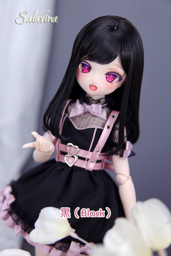 [Salafina]8~9インチMDD,DDサイズドール用手つくり造形ウィッグ「BOBOAN2.0」dollwig