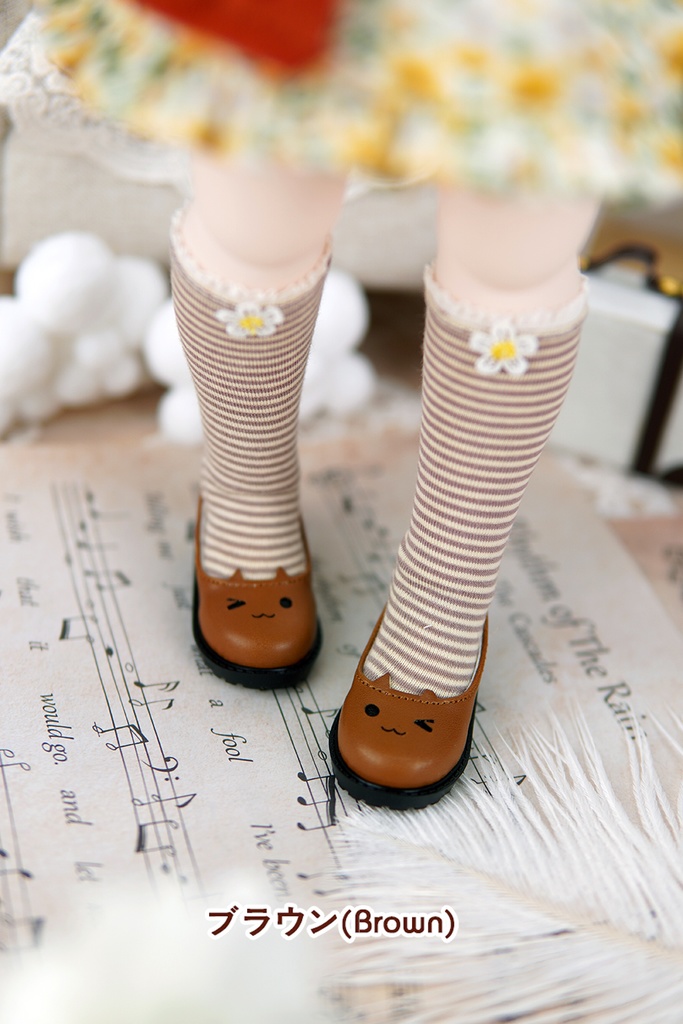 [Wa❤Ya]1/4（MSD、KUMAKO)サイズドール靴猫ちゃん制服靴dollshoes